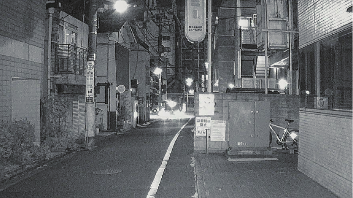 夜間赤外線映像