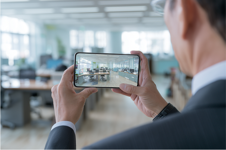 監視用スマートフォン